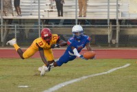 Pahokee WR exhibits nice concentration and body control for the catch