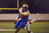 2023 Daytona Beach Mainland WR Ajai Harrell breaks free of the tackle